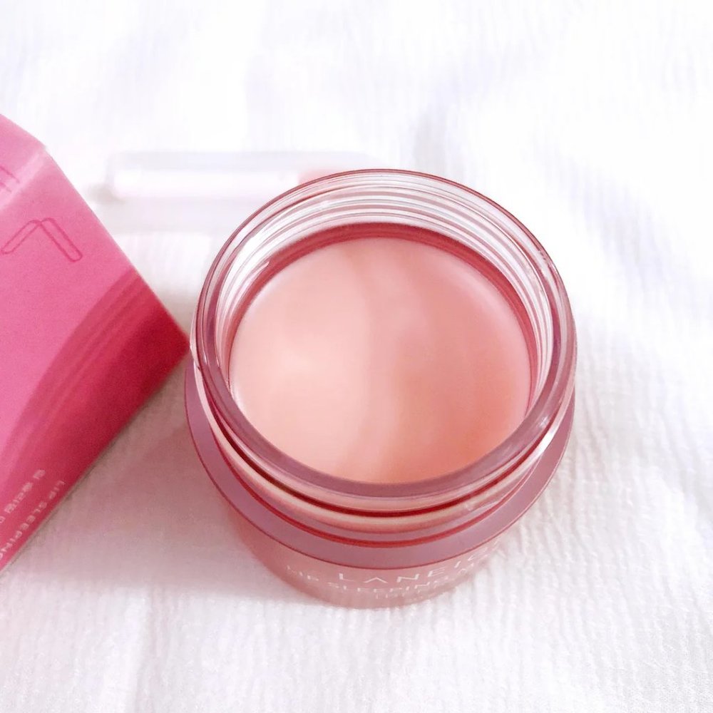 LANEIGE LIP SLEEPING MASK EX BERRY 0.7 oz / 20 g Kawaii K-BEAUTY Lip Gloss PINK - Picture 4 of 11